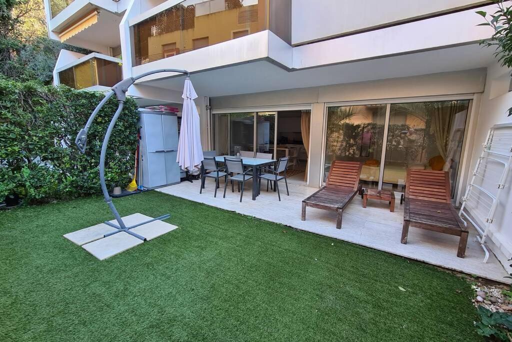 Le Lodge, T2 Classe 3 Etoiles Avec Jardin, Parking, Piscine & Mer A 2 Pas Menton Luaran gambar